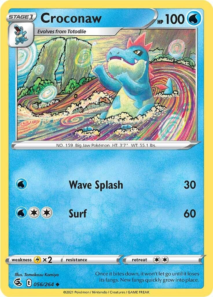 Croconaw (056/264) [SWSH08]