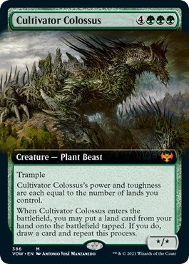 Cultivator Colossus Extended Art (386) [VOW]
