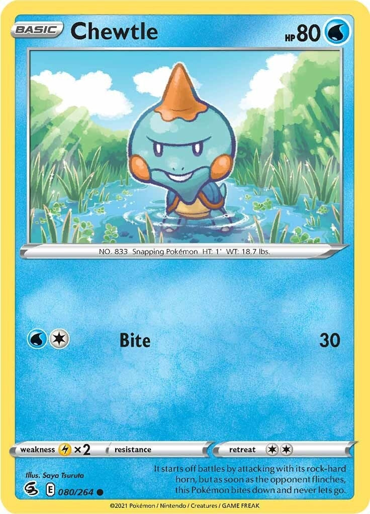 Chewtle (080/264) [SWSH08]