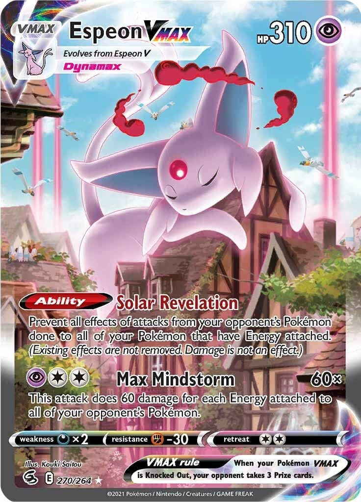 Espeon VMAX Alternate Art Secret (270/264) [SWSH08]