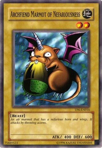Archfiend Marmot of Nefariousness (TP6-EN016) []