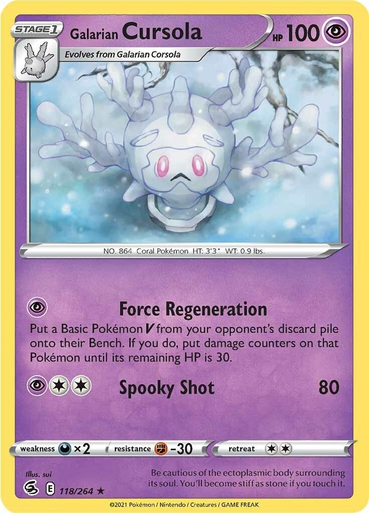 Galarian Cursola (118/264) [SWSH08]