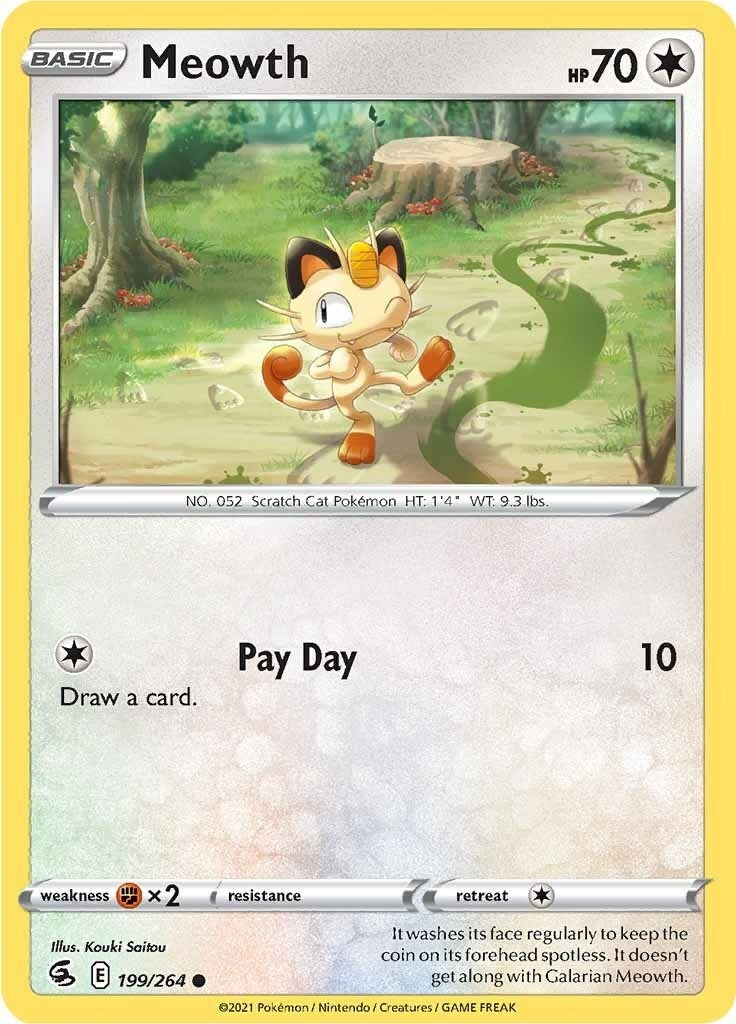 Meowth (199/264) [SWSH08]