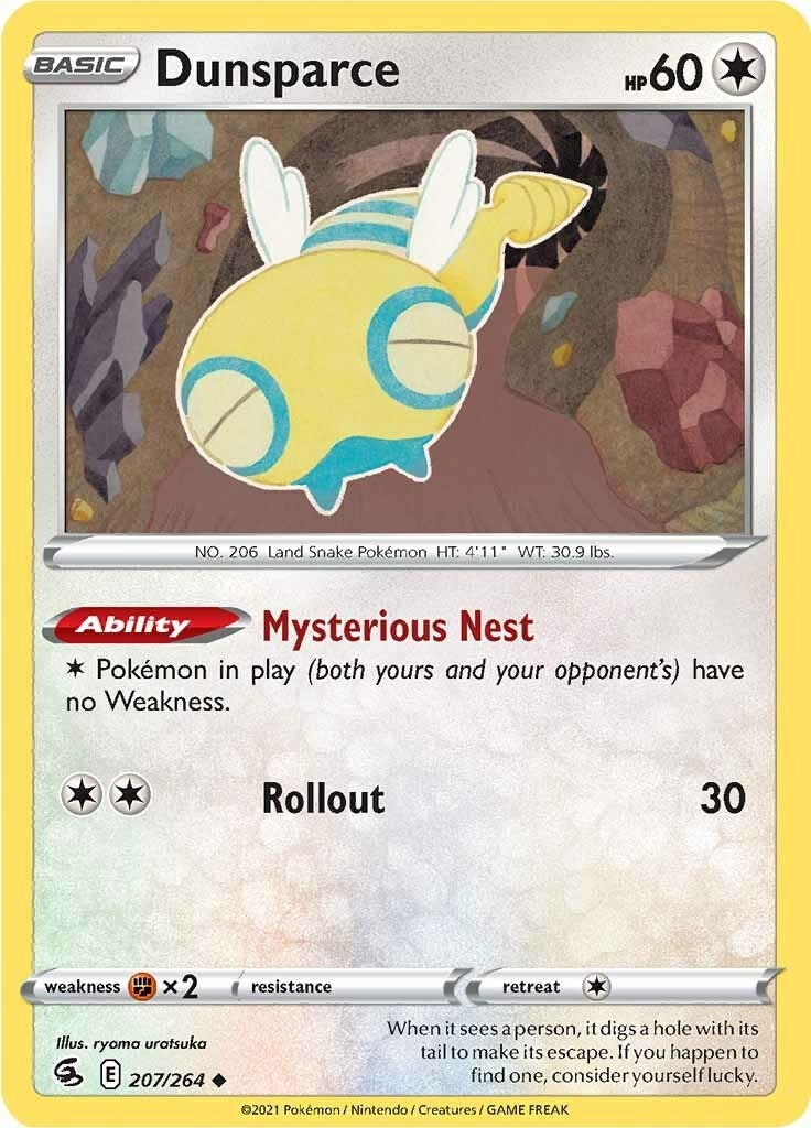 Dunsparce (207/264) [SWSH08]