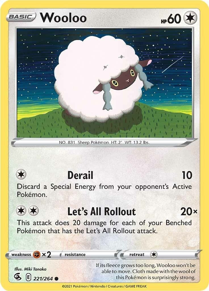 Wooloo 221 (221/264) [SWSH08]