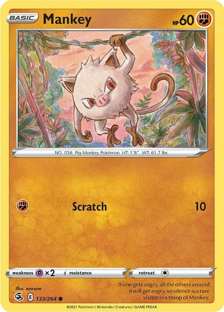 Mankey (133/264) [SWSH08]