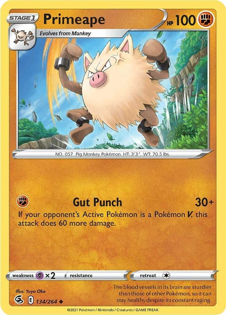 Primeape (134/264) [SWSH08]
