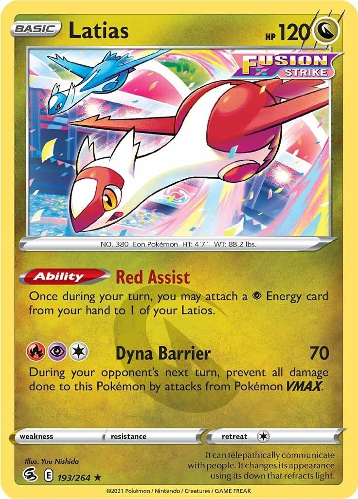 Latias (193/264) [SWSH08]