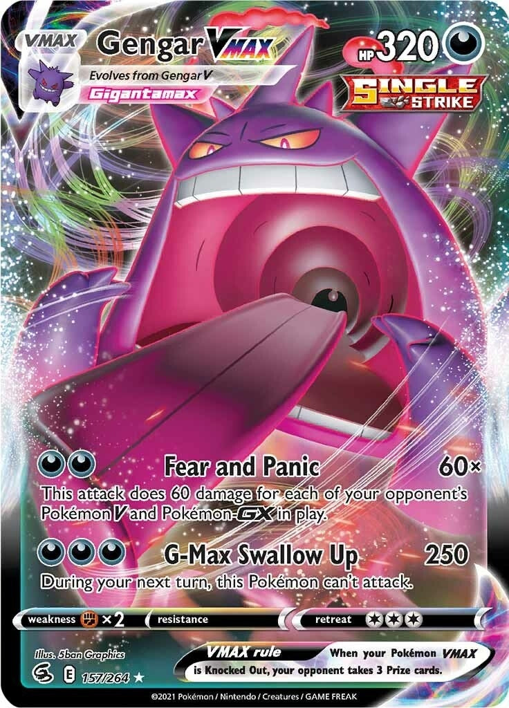 Gengar VMAX (157/264) [SWSH08]