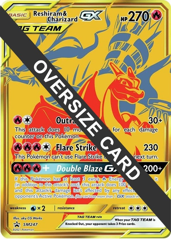 Reshiram and Charizard GX SM247 (SM247) [PR]