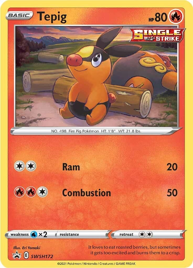 Tepig SWSH172 (SWSH172) [SWSD]
