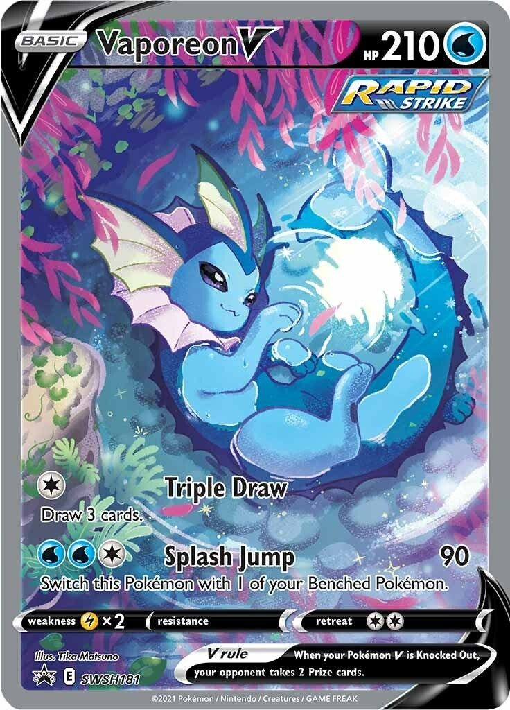 Vaporeon V SWSH181 (SWSH181) [SWSD]