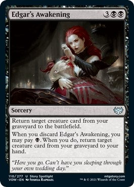 Edgar's Awakening [Innistrad: Crimson Vow]