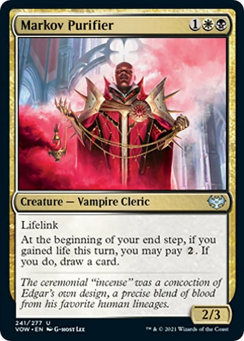 Markov Purifier [Innistrad: Crimson Vow]