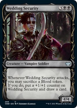 Wedding Security (Showcase Fang Frame) [Innistrad: Crimson Vow]