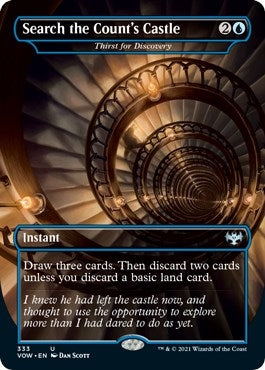 Search the Counts Castle Thirst for Discovery (333) [VOW]