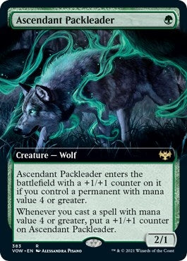Ascendant Packleader Extended Art (383) [VOW]