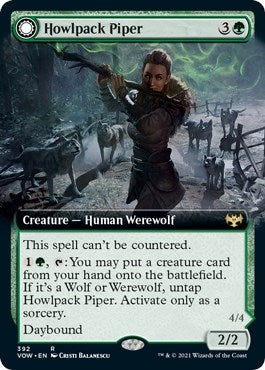 Howlpack Piper Extended Art (392) [VOW]