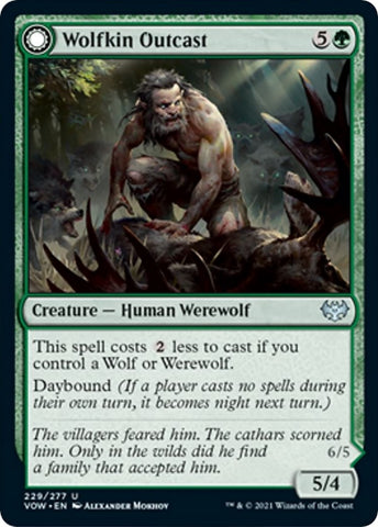 Wolfkin Outcast (229) [VOW]