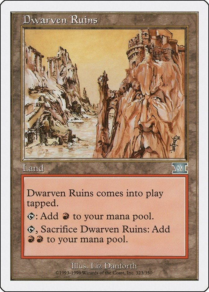 Dwarven Ruins (323) [6ED]