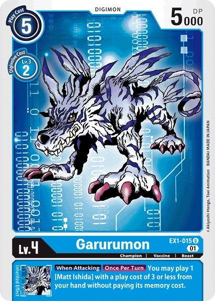 Image for Garurumon [Classic Collection]