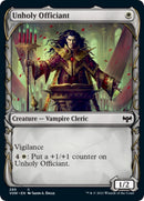 Unholy Officiant (Showcase Fang Frame) [Innistrad: Crimson Vow]