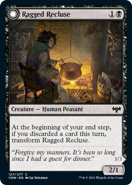 Ragged Recluse // Odious Witch [Innistrad: Crimson Vow]
