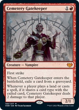 Cemetery Gatekeeper (148) [VOW]