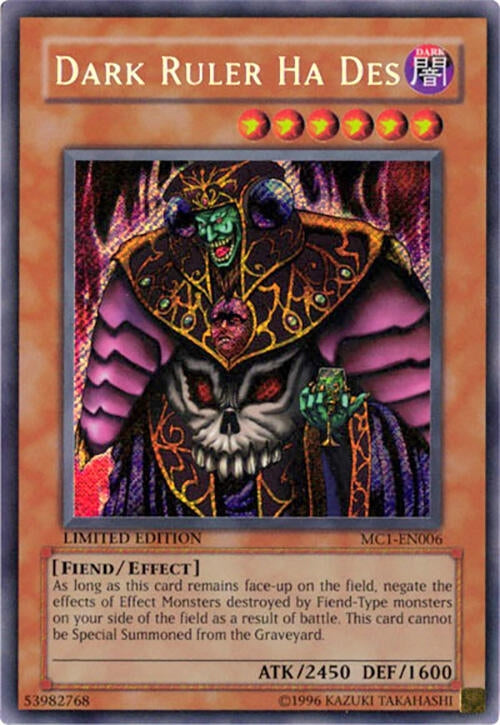 Dark Ruler Ha Des (MC1-EN006)