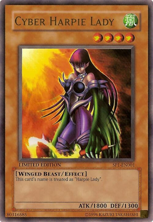 Cyber Harpie Lady (SP1-EN001)