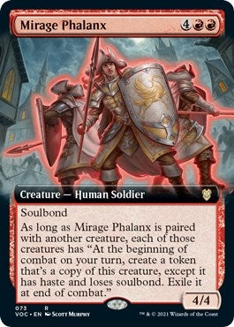 Mirage Phalanx (Extended Art) [Innistrad: Crimson Vow Commander]