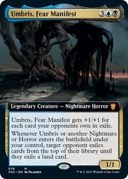 Umbris Fear Manifest Extended Art (76) [VOC]