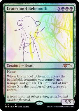 Craterhoof Behemoth 376 (376) [SLD]