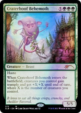 Craterhoof Behemoth 375 (375) [SLD]