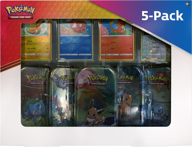 Kanto Friends Mini Tins 5 Pack [MCAP]