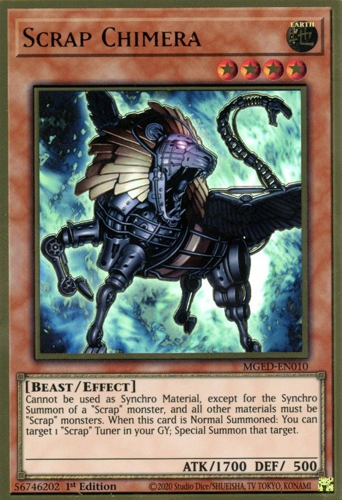Scrap Chimera [MGED-EN010] Gold Rare