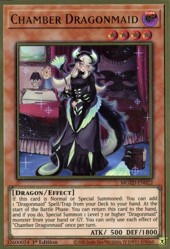 Chamber Dragonmaid (MGED-EN022) [MGED]