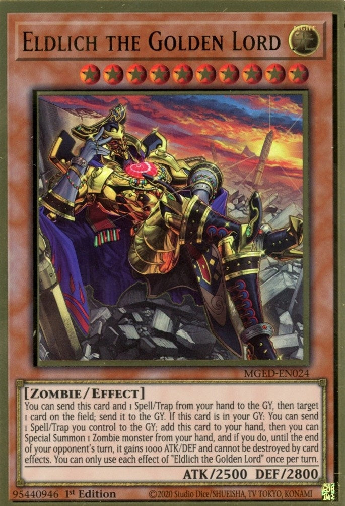 Eldlich the Golden Lord (MGED-EN024) [MGED]