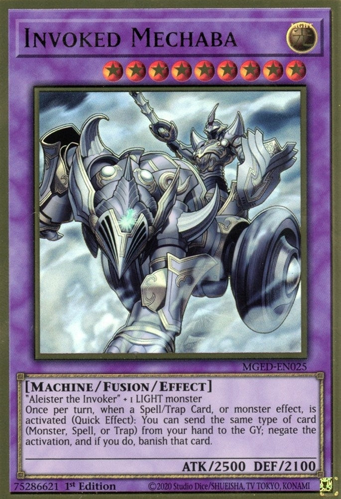Invoked Mechaba (MGED-EN025) [MGED]
