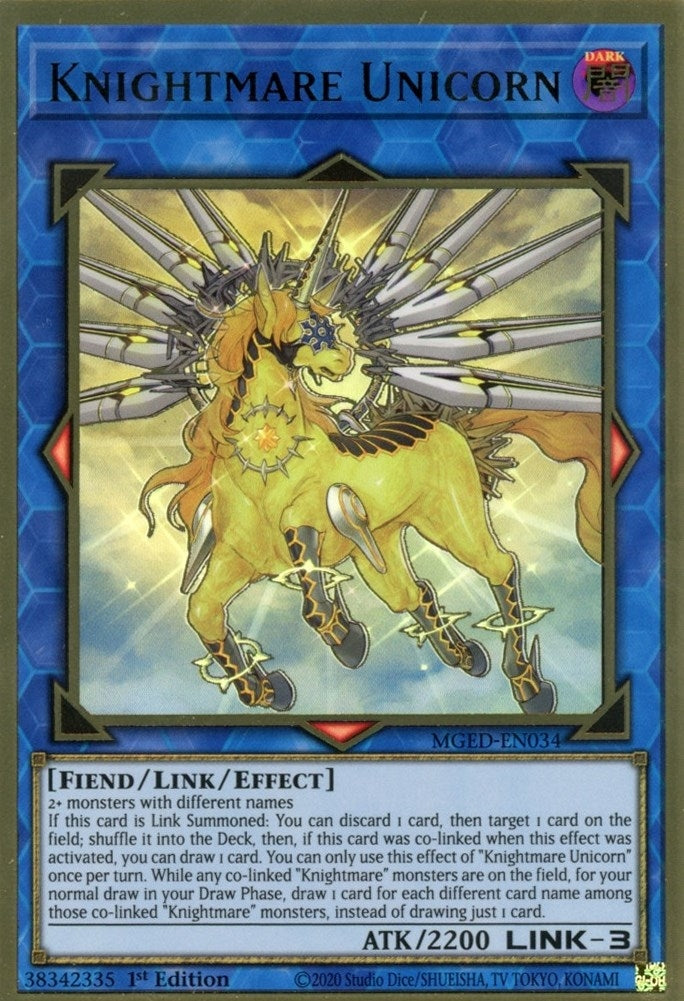 Knightmare Unicorn (MGED-EN034) [MGED]