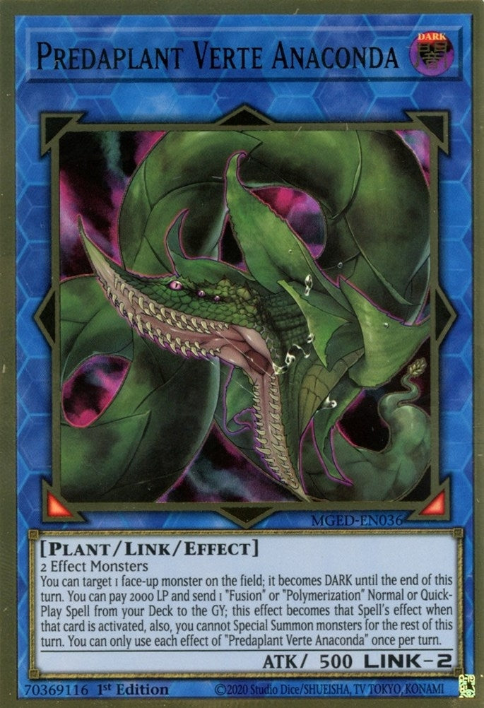 Predaplant Verte Anaconda (MGED-EN036) [MGED]