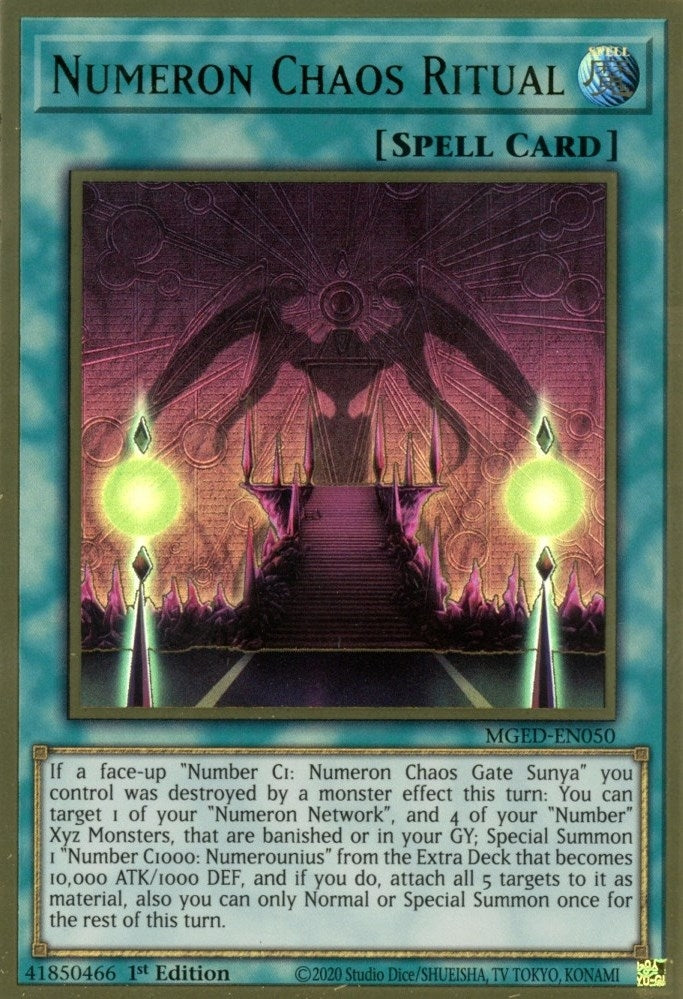 Numeron Chaos Ritual (MGED-EN050) [MGED]