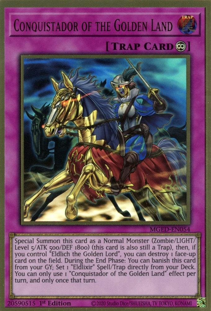 Conquistador of the Golden Land (MGED-EN054) [MGED]