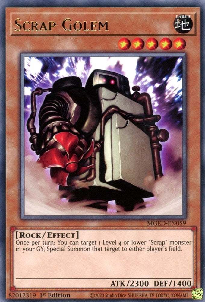Scrap Golem (MGED-EN059) [MGED]