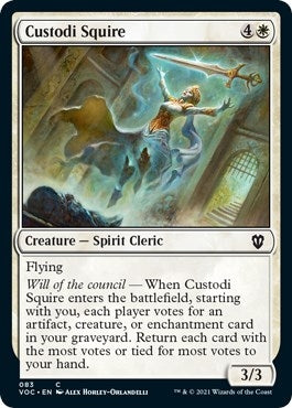 Custodi Squire [Innistrad: Crimson Vow Commander]