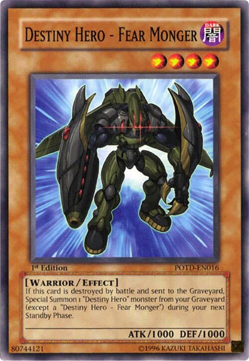 Destiny Hero Fear Monger (POTD-EN016)
