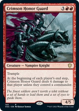 Crimson Honor Guard (145) [VOC]
