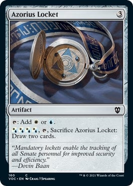 Azorius Locket [Innistrad: Crimson Vow Commander]