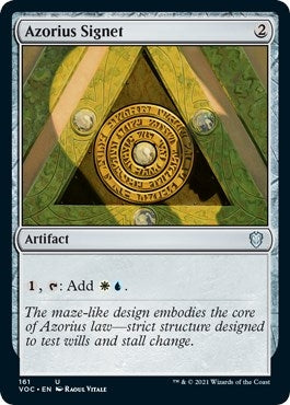 Azorius Signet (161) [VOC]