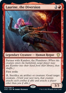 Laurine, the Diversion [Innistrad: Crimson Vow Commander]